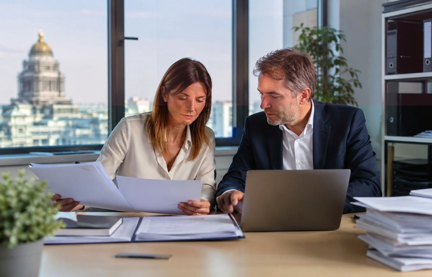 Organisation de courriers et documents de retraite